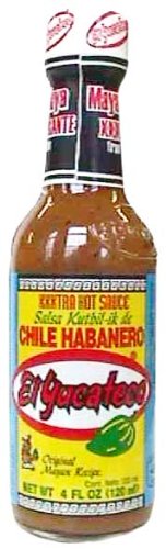 El Yucateco XXXtra Hot Kutbil-ik Mayan Style Habanero Hot Sauce - 4 oz