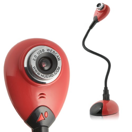 USB 2.0 High Definition Hue Skype webcam with mic for Windows