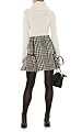 Statement Check Skirt