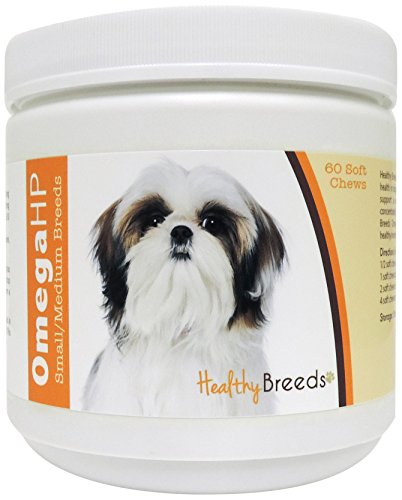 Healthy breeds omega-hp skin and coat soft chews,  shih…