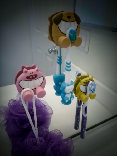 Keikihouse Toothbrush Holder - Cat Yellow