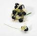 Chenille Bumble Bees - Package of 144 for Crafts, Decorating and More