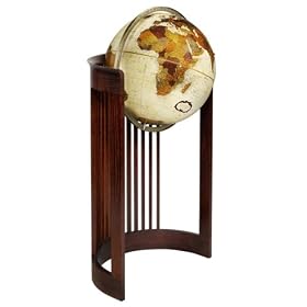 Barrel 16 Globe in Bronze Metallic (Bronze Metallic) (38.66H x 21W x 21D) by REPLOGLE GLOBES