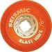 3DM Blast Wave 75a 78mm Skateboard Wheels Clear Orange (Set Of 4)