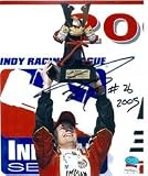 Dan Wheldon autographed 8x10 photo (INDY CAR DRIVER)