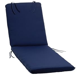 Oxford Garden Siena Chaise Lounge Cushion, Navy