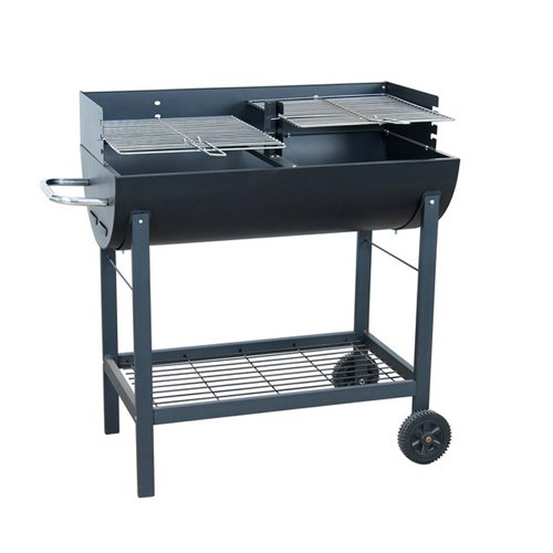 Barbecue à charbon Sorata - Acier - Noir