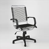 ITALMODERN Baldwin High Back Black,Aluminum Office Chair