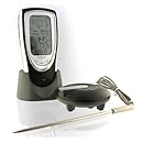 Oregon Scientific PROAW132 Talking Wireless BBQ/Oven Thermometer, Black