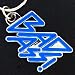 Graffiti Expressions Key Ring - Bad Ass - Graffiti Expressions Key Ring - Bad Ass
