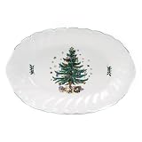 Nikko Happy Holidays Oval Platter