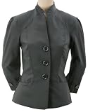 WORSTED WOOL SEAMED JACKET