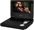 Odys Convey Tragbarer DVD-Player (17,8 cm (7 Zoll) Display, MPEG4, SD-Kartenslot, USB 2.0) schwarz