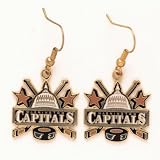 Washington Capitals Official Logo Earrings