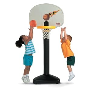 Little Tikes Adjust 'N Jam Basketball Set by