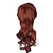 Generic Cosplay Wig by Belle Princess of Beauty and the Beast Movie Wigs Long Curly Brown