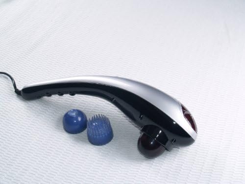 Hand Held Massager with Vibration, Magnetic, Far Infrared Therapy to Aid in Pain and Stress Relief