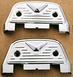 H-D V-Logo Passenger Footboard Covers 50194-06
