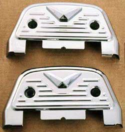 H-D V-Logo Passenger Footboard Covers 50194-06