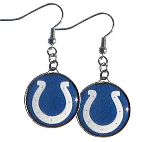 NFL Indianapolis Colts Charm Dangle Earrings