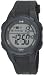 Timex Unisex T5K086 Black Resin Quartz Watch with Digital Dial
