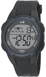 Timex Unisex T5K086 Black Resin Quartz Watch with Digital Dial