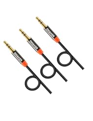 Speakers: Omaker 3 Pack Optimum Combination 3.5mm Male to Male Stereo Audio Cable Cord - Omaker
