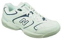 New Balance Men's MC654 Tennis Shoe,White/Navy,10.5 D