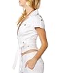 Polished Italian Linen Safari Jacket Product Image