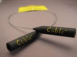 Original Cablz 12" Stainless (Clear Coated) Eyewear Holders