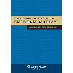 Essay Exam Writing for the California Bar