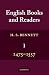 English Books and Readers 3 Volume Set: English Books and Readers 1475 to 1557: Being a Study in the History of the Book Trade from Caxton to the ... the Incorporation of the Stationers' Company