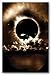 Celestial Alignment Solar Eclipse Art Poster Print - 24x36
