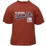 adidas Alabama Crimson Tide Crimson Toddler Slant Script T-shirt