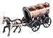 Covered Wagon with Horse Die Cast Metal Collectible Pencil Sharpener