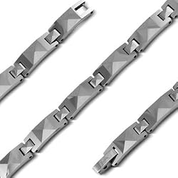 Tungsten Carbide Bracelet Length: 8.5"Width: 5mm Weight: 45g