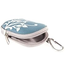 CamCase blau Lifestyle Tasche für Digitalkameras, Handys, Schlüssel und Make-up