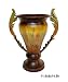 14.5" ht Tuscan Old World Metal Iron Vase Urn Planter Vase Decor