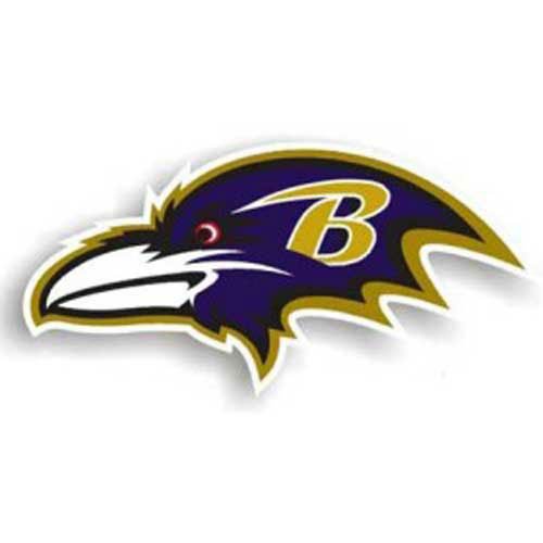 Baltimore Ravens NFL 12 Car Magnet