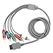 Nintendo Wii Component Cable AV Cable for HDTV/EDTV High Definition 480p Image