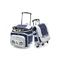 Rolling Radio Cooler That also Connects to iPod MP3 Players Cell Phones & More