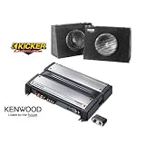 Buy PAIR OF KICKER ST1000 10 SINGLE TRUCK BOX PAIR and ONE KENWOOD KAC-8152D 1100 WATT MONO...  by KENWOOD/KICKER