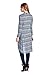 82 Days Women'S Hacci Open Front Stylish Long Cardigan - Print