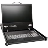 Tripp Lite B070-016-19-IP 19 Port NetCommander Console Cat5 KVM with 19" LCD and IP Access
