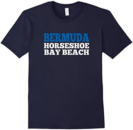 Men's BERMUDA Horseshoe Bay Beach T-Shirt 2XL Navy