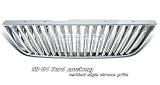 1999 2000 2001 2002 2003 2004 99 00 01 02 03 04 FORD MUSTANG CHROME VERTICAL GRILL GRILLE GT