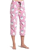 Hello Kitty Womens Burn out Capri Pant