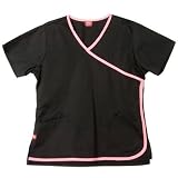 Dickies Medical Uniforms Mini Mock Wrap Scrub