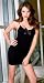  : (Color Choices) 1st Fantasies Hot Opaque Stretch Mini Dress With Bow (Plus Sizes Too)