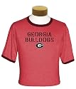 Georgia Bulldogs Ringer T-Shirt